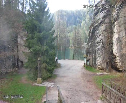 Vstup do skal, Pískovna