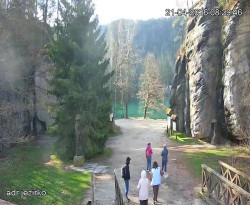 Vstup do skal, Pískovna