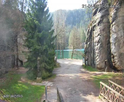 Vstup do skal, Pískovna