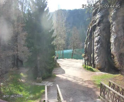 Vstup do skal, Pískovna