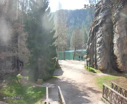 Vstup do skal, Pískovna