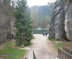 Vstup do skal, Pískovna