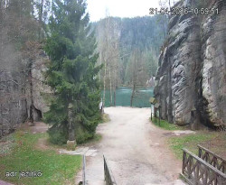 Vstup do skal, Pískovna