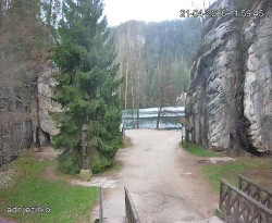 Vstup do skal, Pískovna