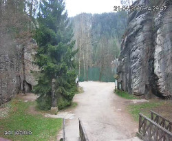 Vstup do skal, Pískovna