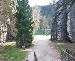 Vstup do skal, Pískovna