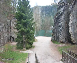 Vstup do skal, Pískovna