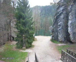 Vstup do skal, Pískovna