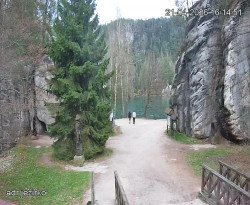 Vstup do skal, Pískovna