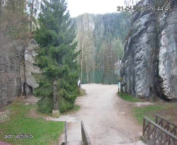 Vstup do skal, Pískovna