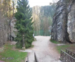 Vstup do skal, Pískovna