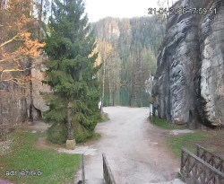 Vstup do skal, Pískovna