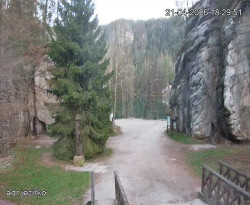 Vstup do skal, Pískovna