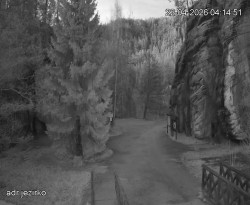 Vstup do skal, Pískovna