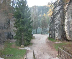 Vstup do skal, Pískovna