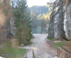 Vstup do skal, Pískovna