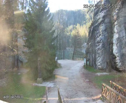 Vstup do skal, Pískovna