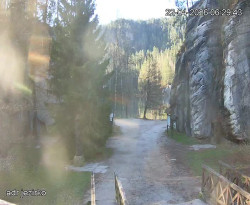 Vstup do skal, Pískovna