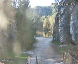 Vstup do skal, Pískovna