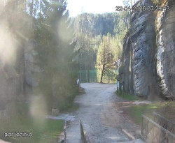 Vstup do skal, Pískovna