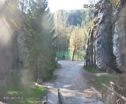 Vstup do skal, Pískovna