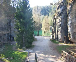 Vstup do skal, Pískovna