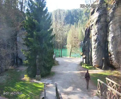 Vstup do skal, Pískovna