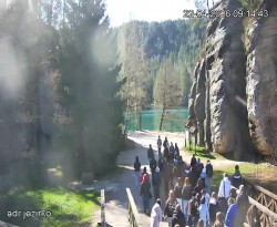 Vstup do skal, Pískovna