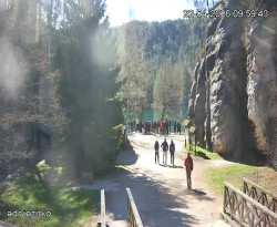 Vstup do skal, Pískovna