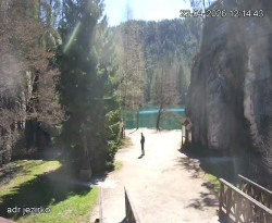 Vstup do skal, Pískovna