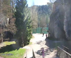 Vstup do skal, Pískovna