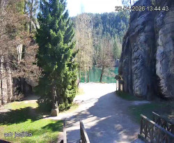 Vstup do skal, Pískovna