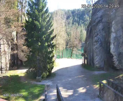 Vstup do skal, Pískovna