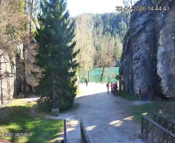 Vstup do skal, Pískovna