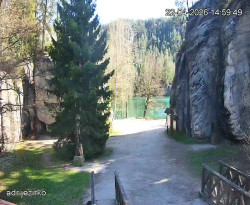 Vstup do skal, Pískovna