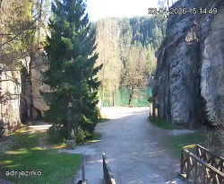 Vstup do skal, Pískovna