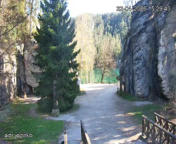 Vstup do skal, Pískovna