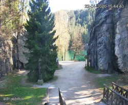 Vstup do skal, Pískovna