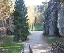 Vstup do skal, Pískovna