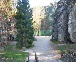 Vstup do skal, Pískovna