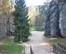 Vstup do skal, Pískovna