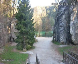 Vstup do skal, Pískovna