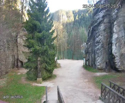 Vstup do skal, Pískovna