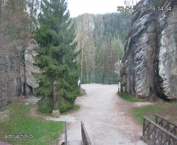 Vstup do skal, Pískovna