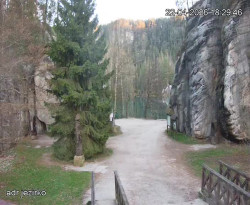 Vstup do skal, Pískovna