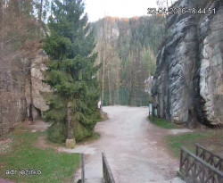 Vstup do skal, Pískovna