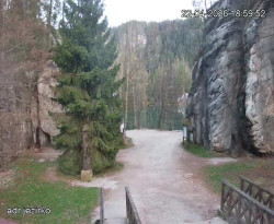 Vstup do skal, Pískovna