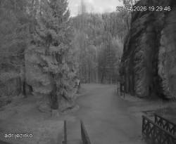 Vstup do skal, Pískovna