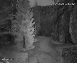 Vstup do skal, Pískovna