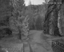 Vstup do skal, Pískovna